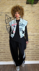 Chaleco Hombrera Denim Premium