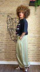 Pantalón Raso Manzana