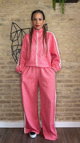 Conjunto Sport Raya Salmón