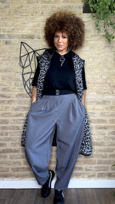 Pantalón Balloon MAXI Gris