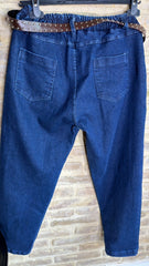 Pantalón Vaquero Balloon Cinturón