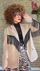 Americana Flecos Taupe