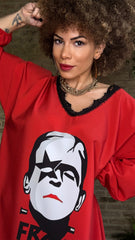 Vestido Puntilla Frankisstein - Exclusivo LOOFRO