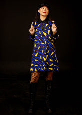 Vestido Camisero Rayos