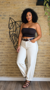 Pantalón Denim Tachuela Estrella
