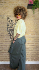 Pantalón Solapa Kaki