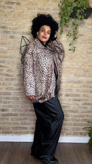 Bomber MAXI Antelina Leopardo