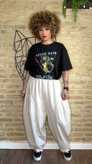 Pantalón Balloon Punto Roma Beige