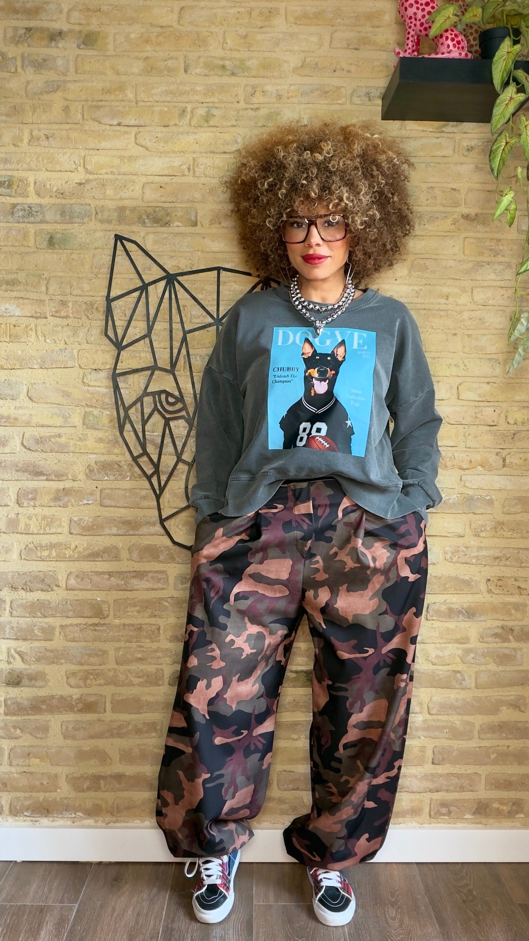 Pantalón Army Engomado