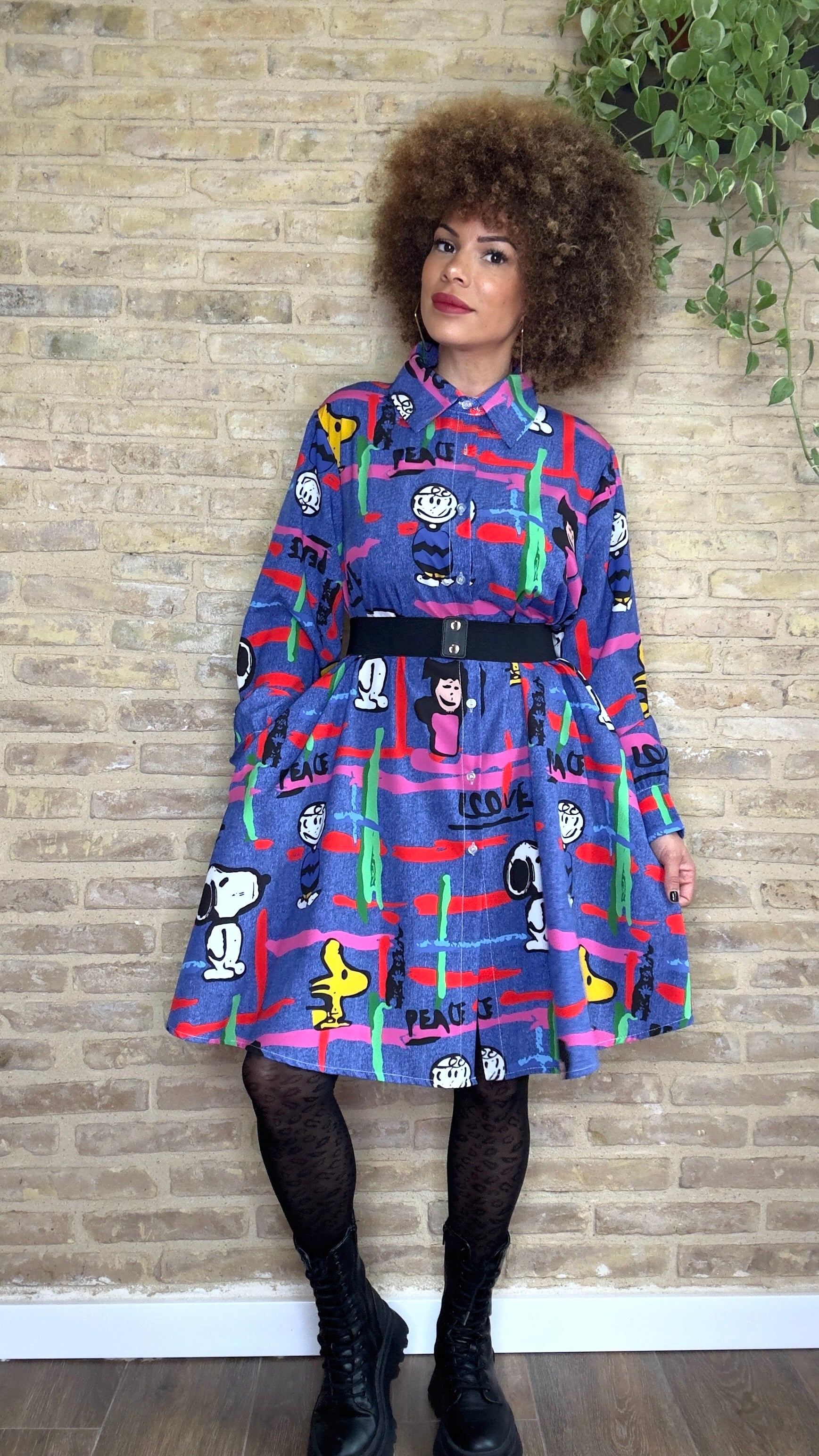 Vestido Camisero Snoopy