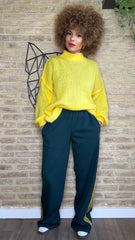 Pantalón Sport Raya Amarilla