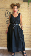 Vestido Largo Tachuelas