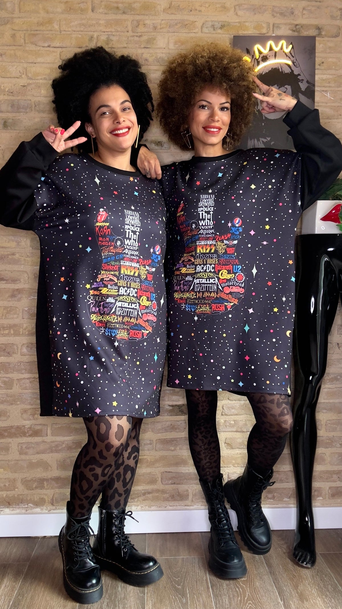 Vestido Rock - Exclusivo Loofro
