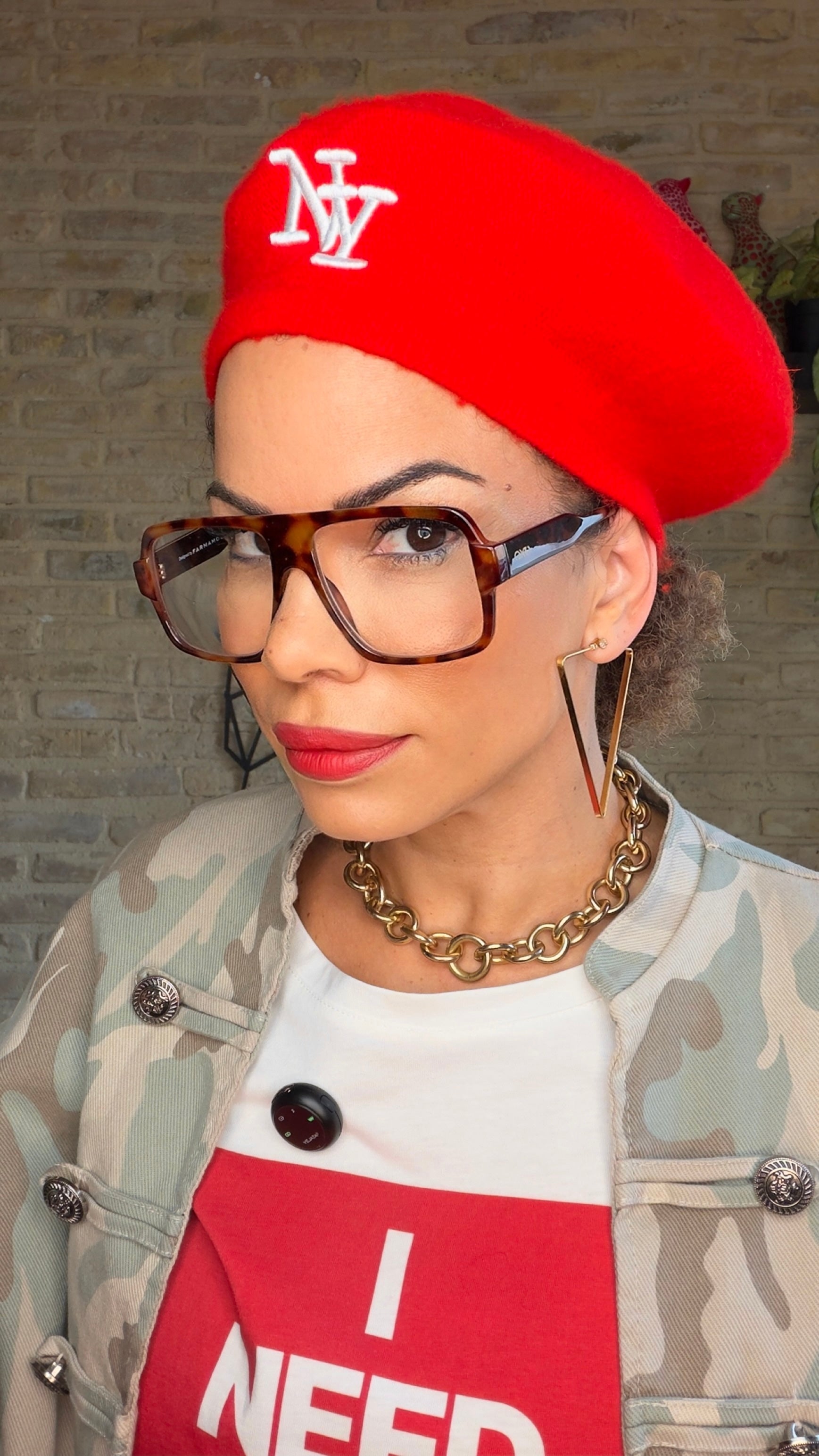 Boina NY Roja