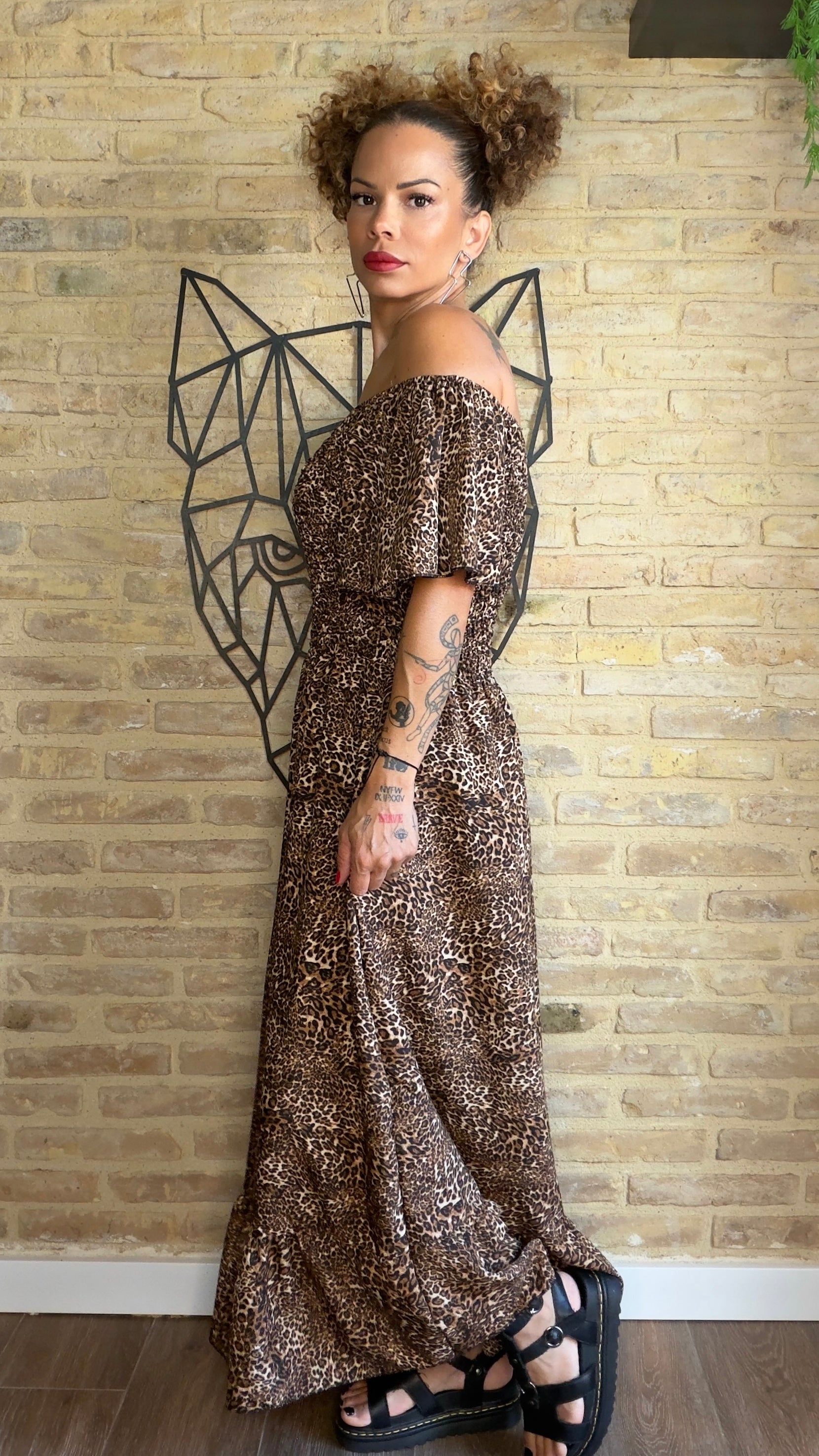 Vestido Leopardo