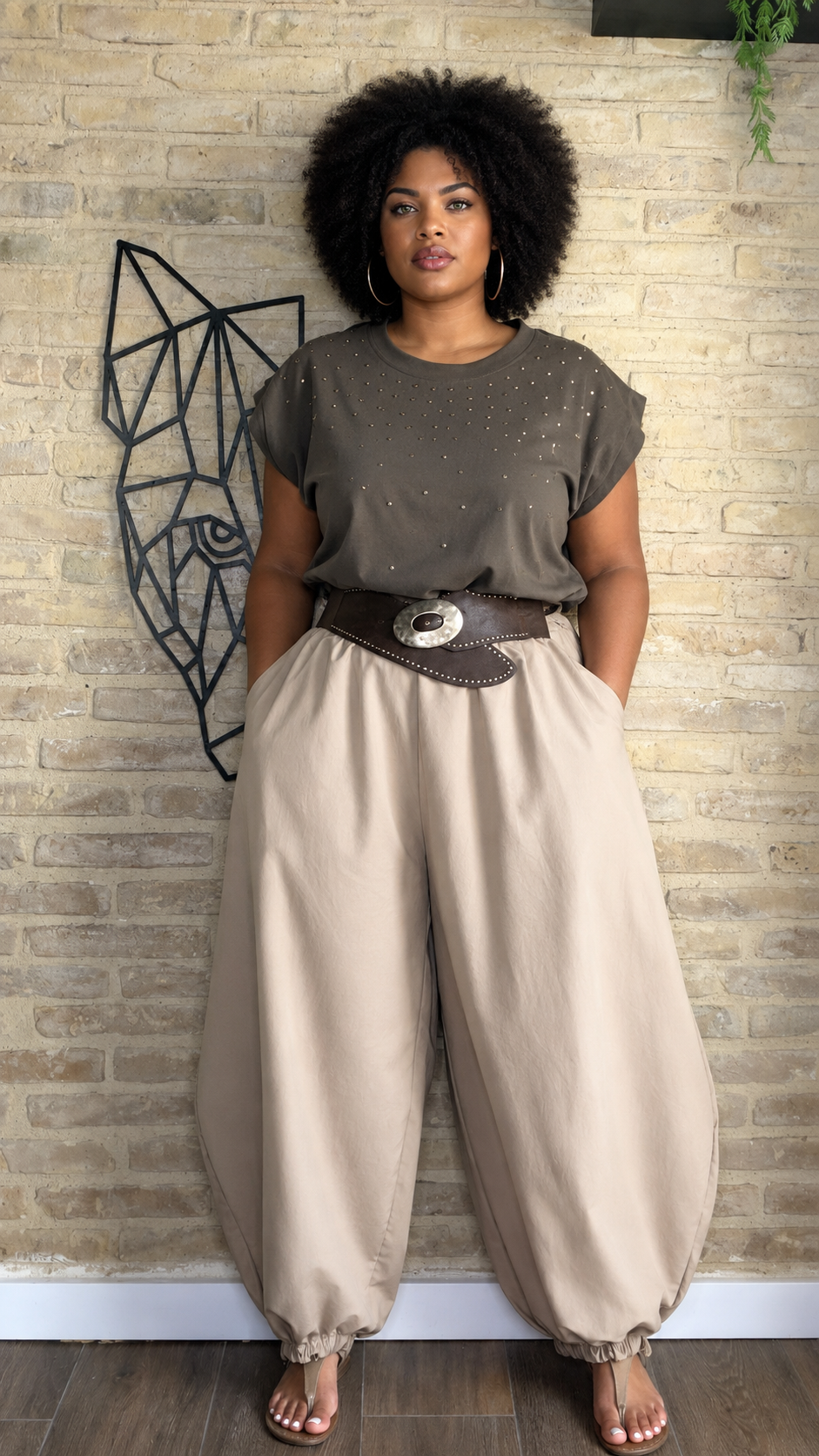 Pantalón Boombacho Gabardina