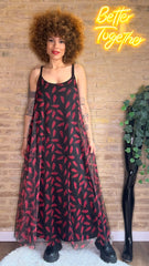 Vestido Plumeti Frigo Pie - Exclusivos LOOFRO