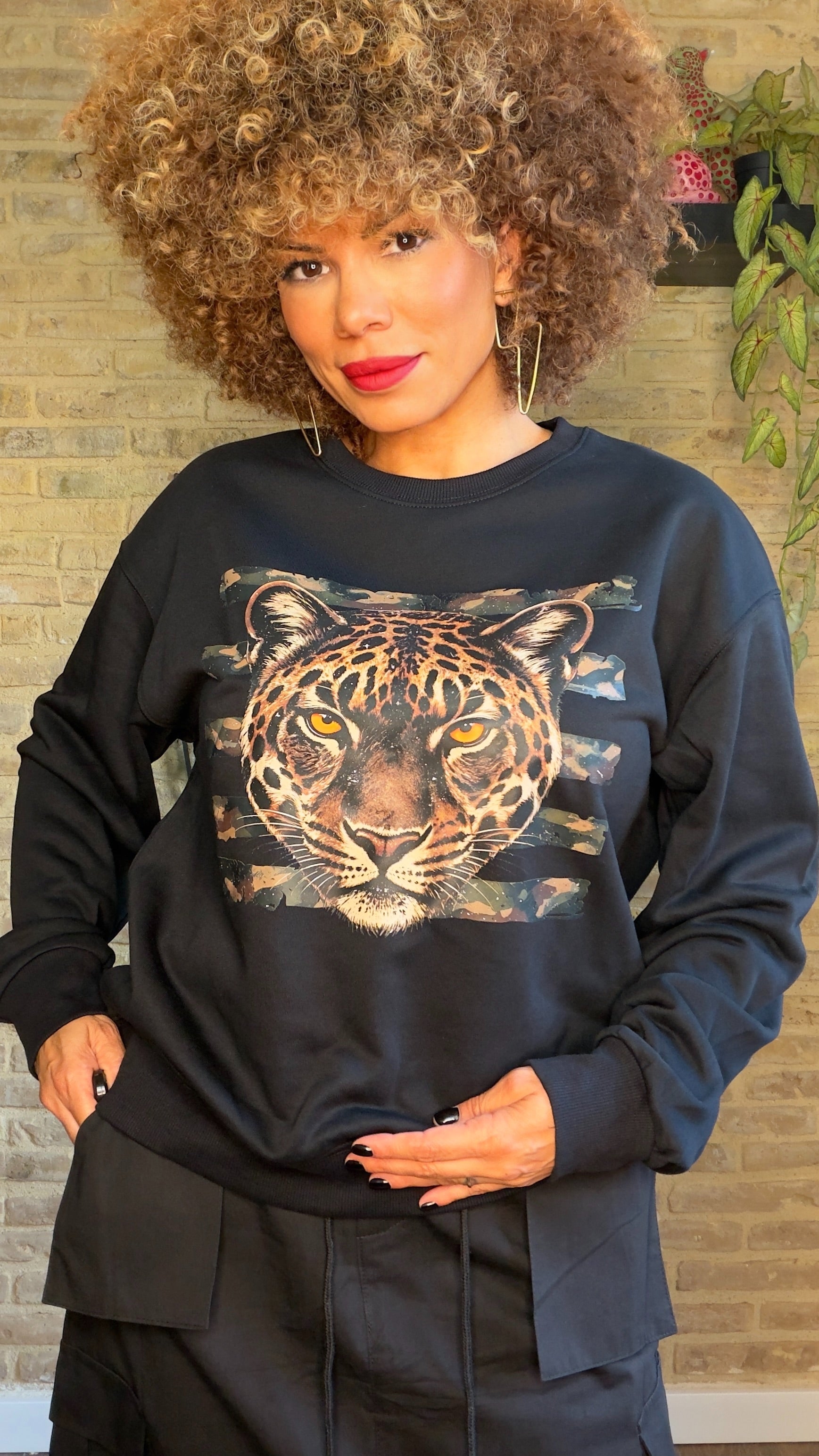 Sudadera Black Tiger