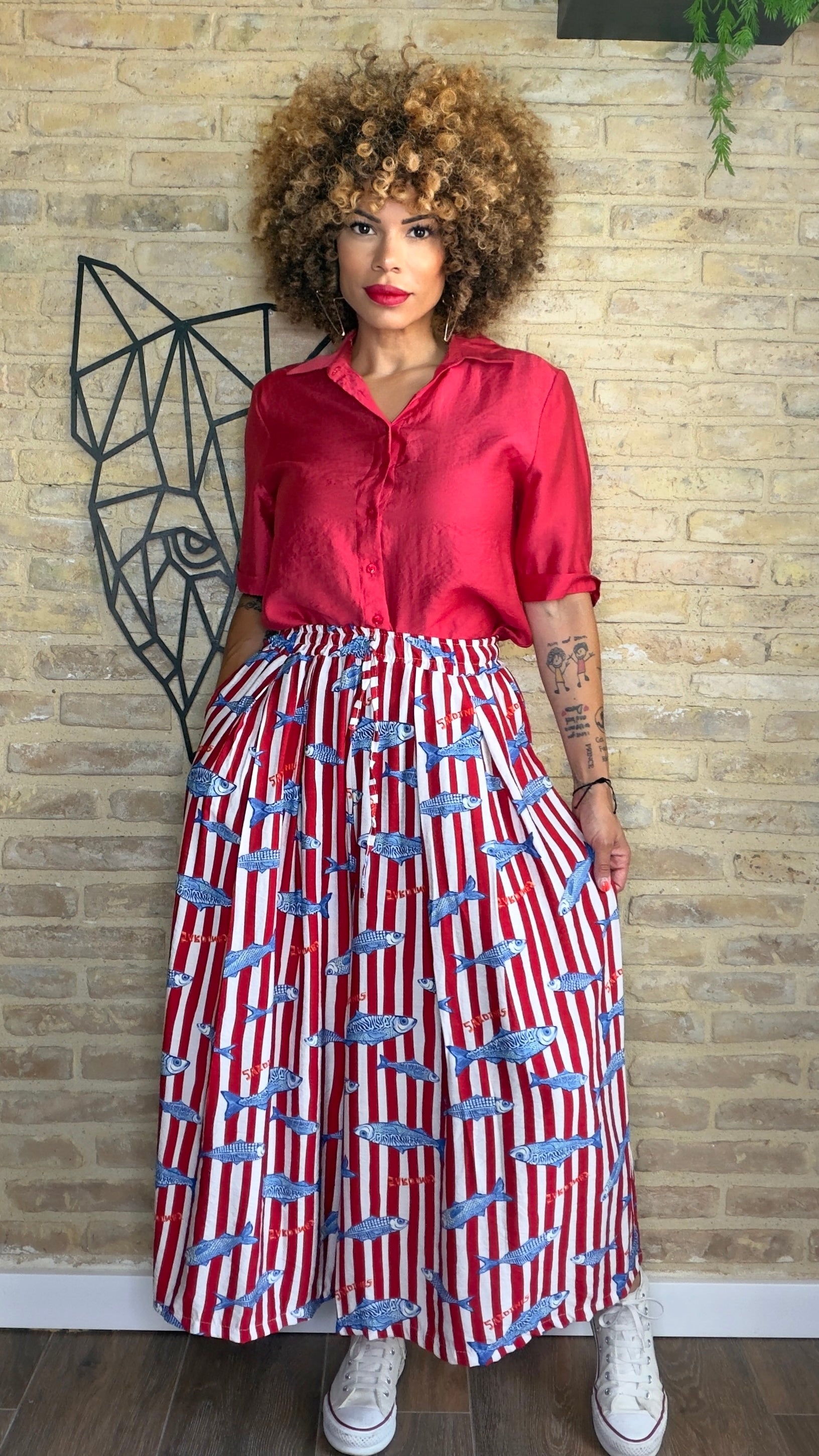 Pantalón Fluido Sardinas