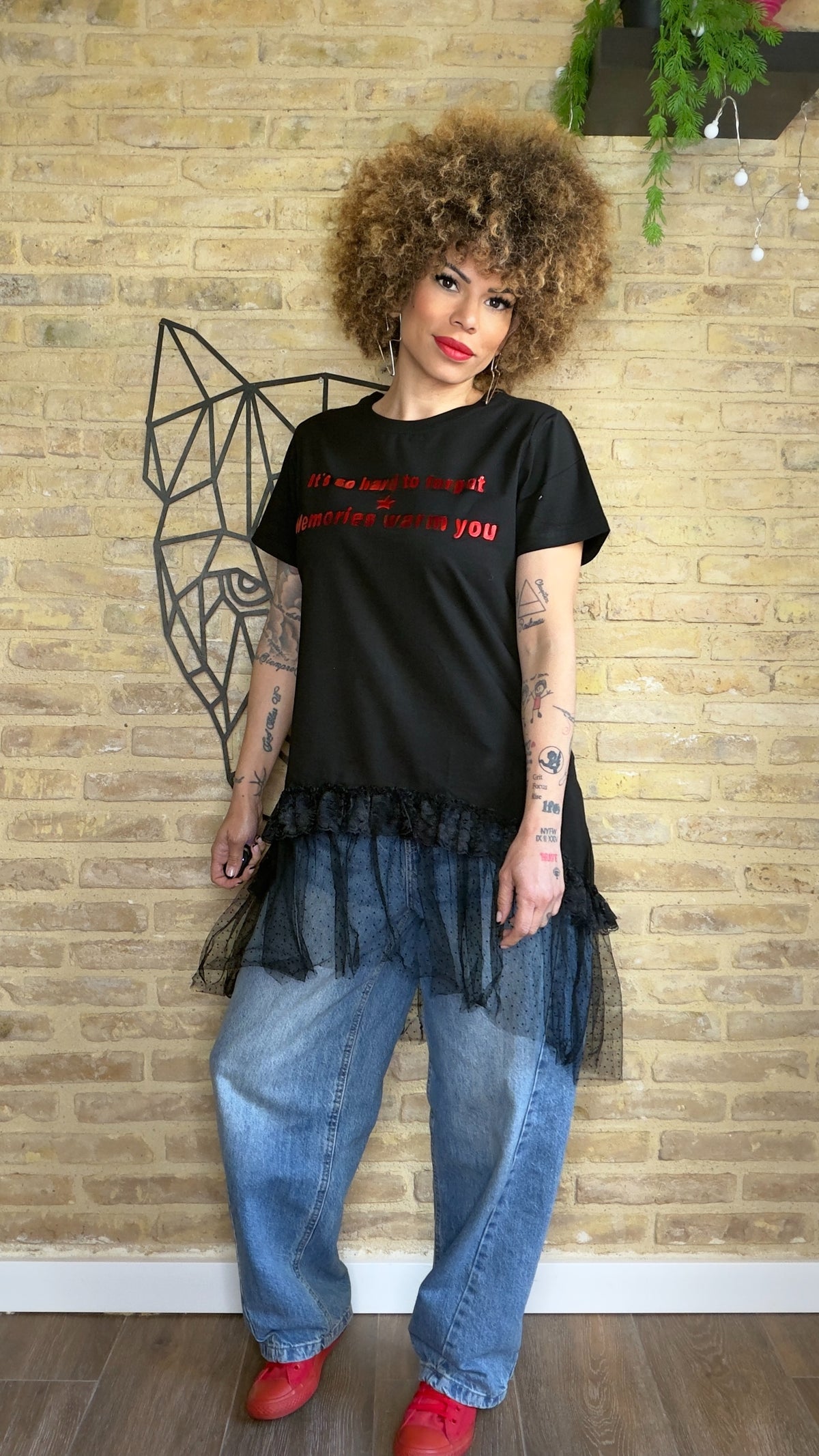 Camiseta Tul Negra