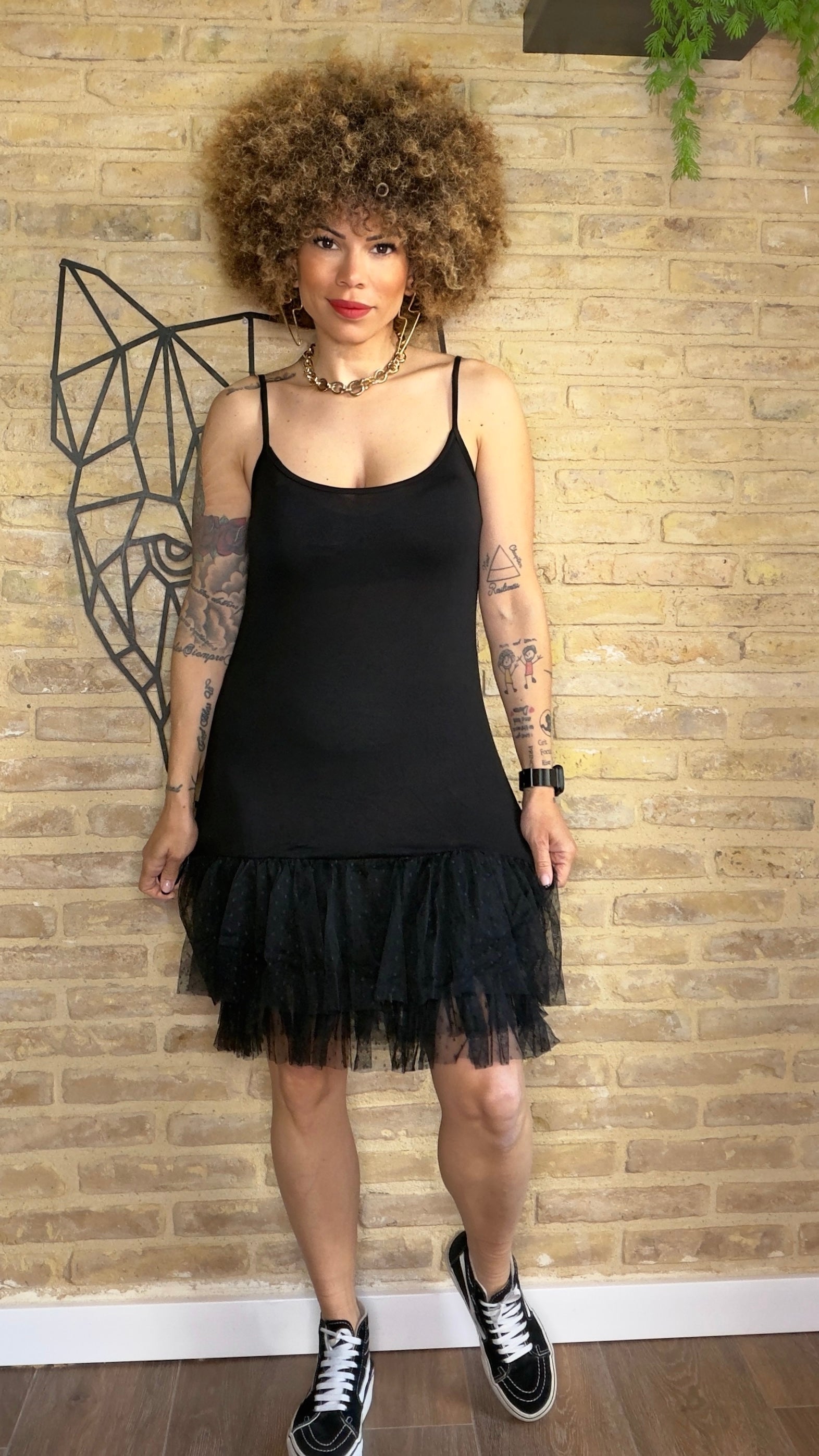 Vestido Basic Plumeti