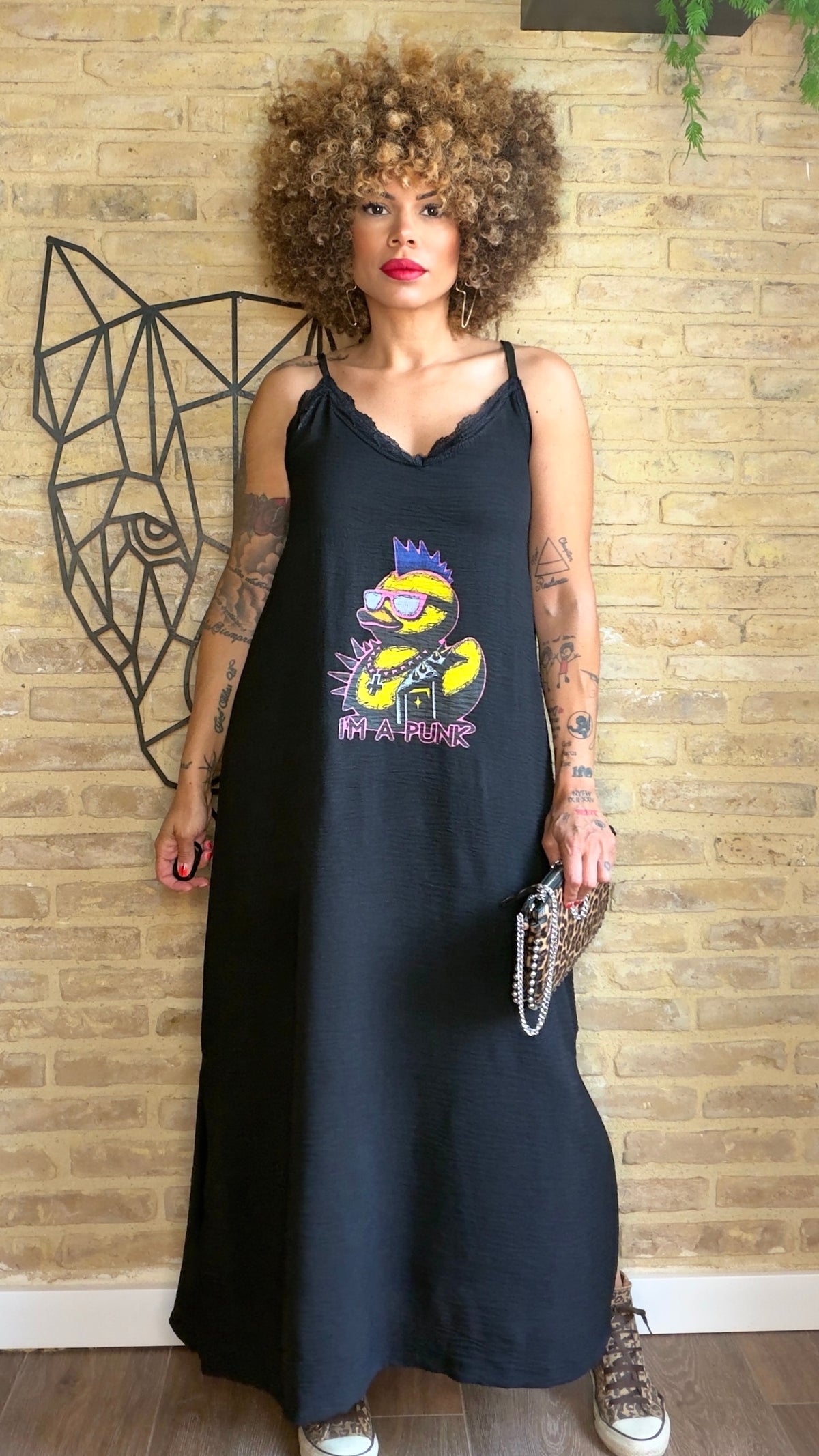 Vestido Lencero Punk - Exclusivo LOOFRO