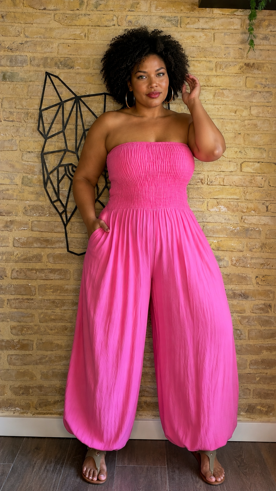 Mono Bombacho Rosa