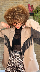 Americana Flecos Taupe
