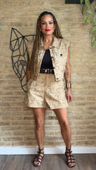 Conjunto Camel Hombrera