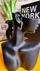 Pendientes Clavo Acero DORADO