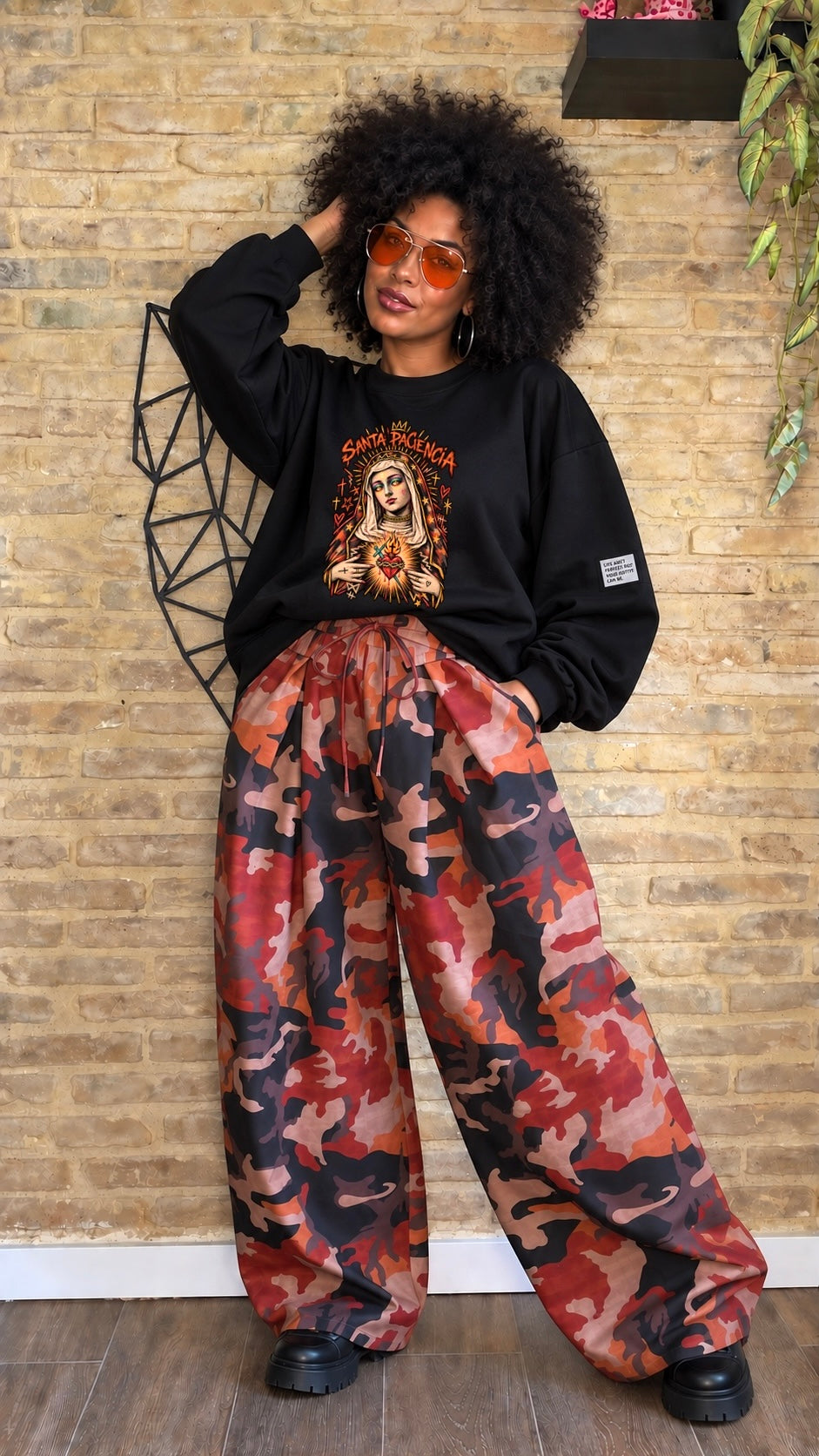 Pantalón Army Tonos Naranjas