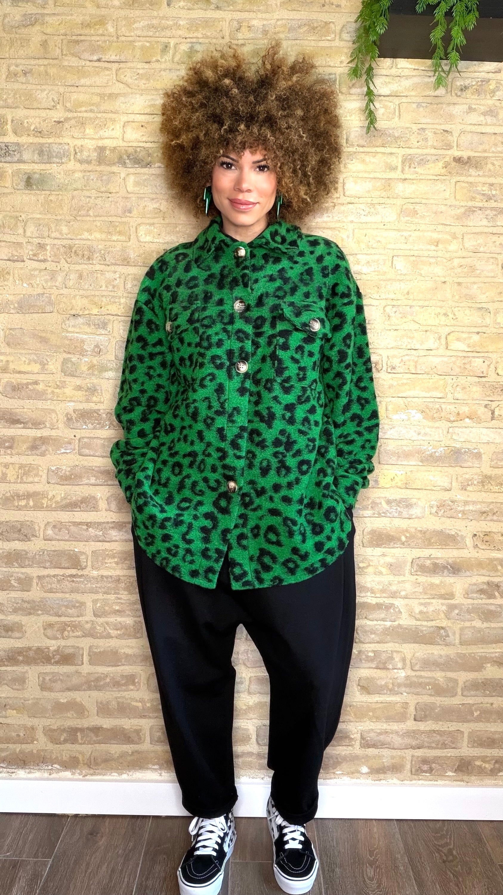 Sobrecamisa Print Verde