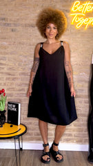 Vestido anillas plata