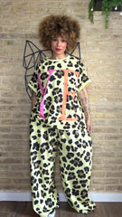 Conjunto Yes Print Amarillo