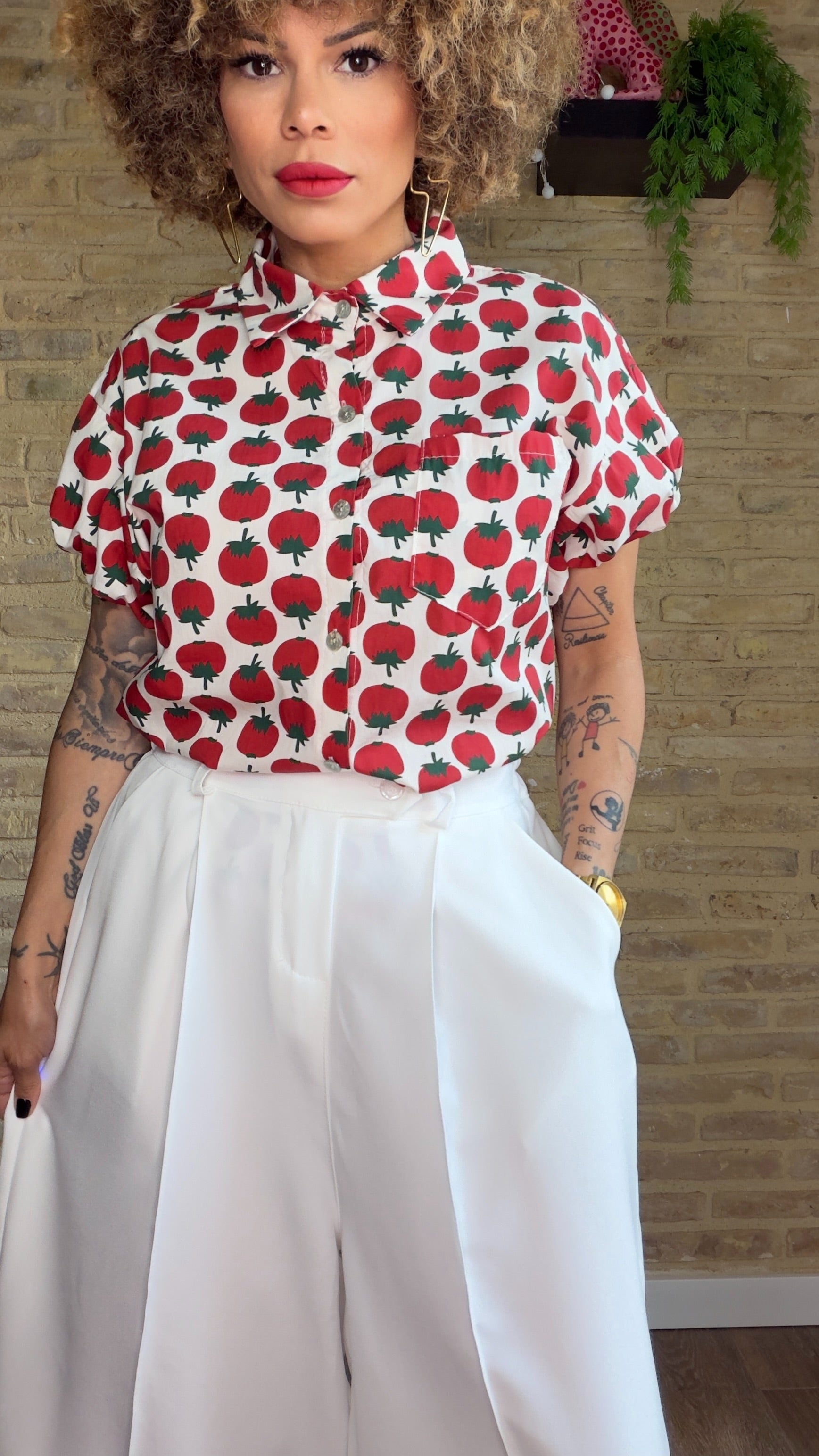Camisa Tomates