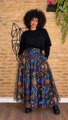 Falda Gasa Estampado