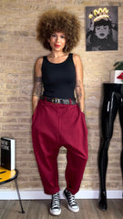 Pantalón Baggy Cinturón Buganvilla