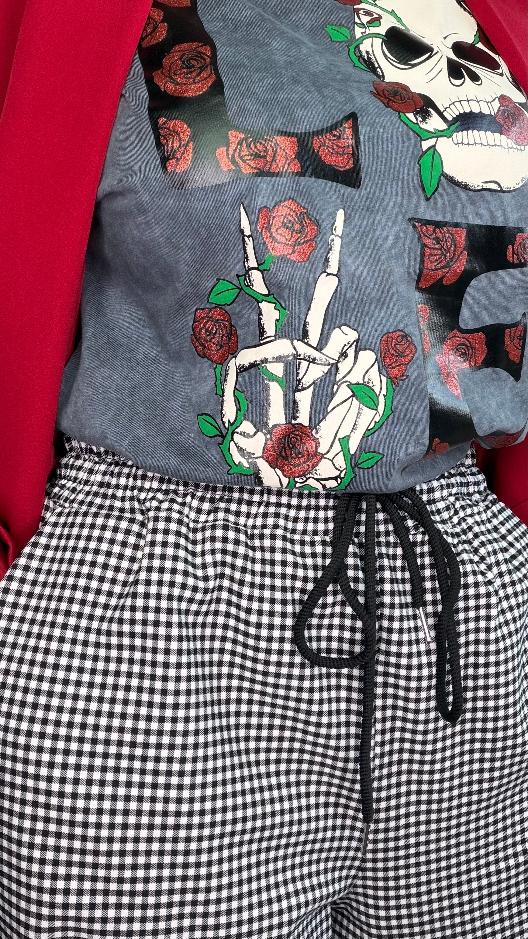 Pantalón Bombacho Cuadros