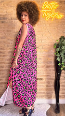Vestido Tigre Fucsia