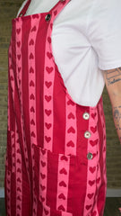 Peto Corazones Rosa/Rojo