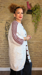 Cardigan Rayas