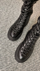 Botas Altas Cordones