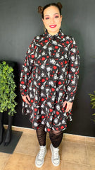Vestido camisero Betty Boop