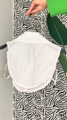 Cuello Camisa blanco