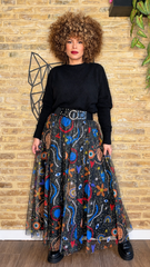 Falda Gasa Estampado