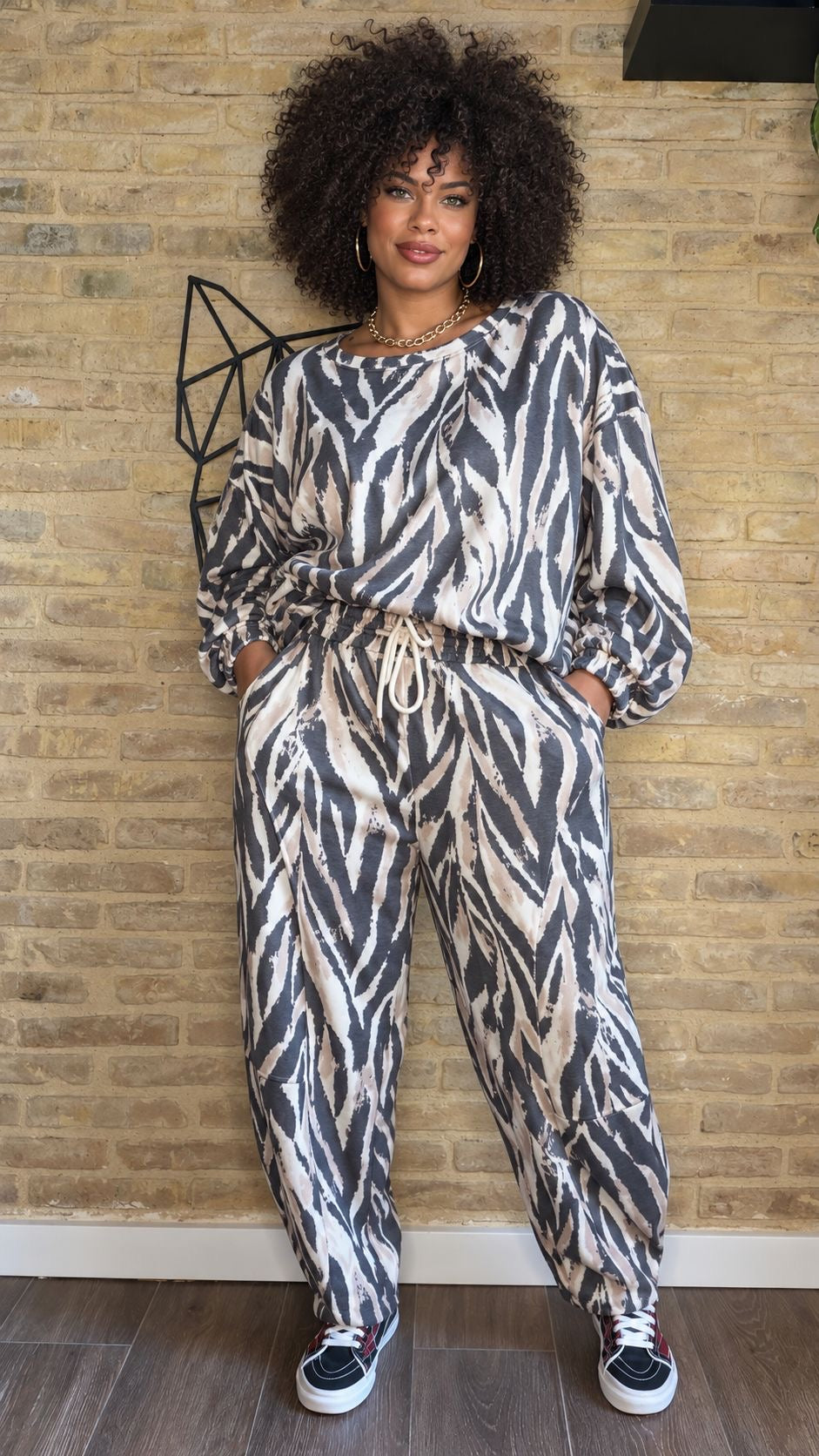 Pantalon Balloon Tigre