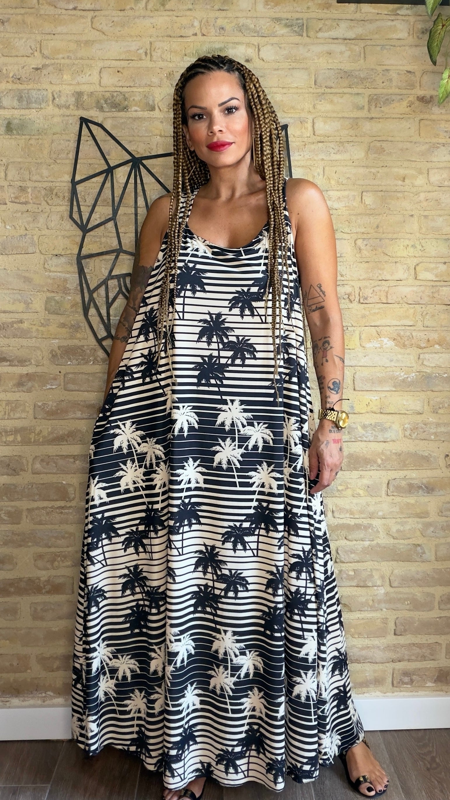 Vestido Palmeras