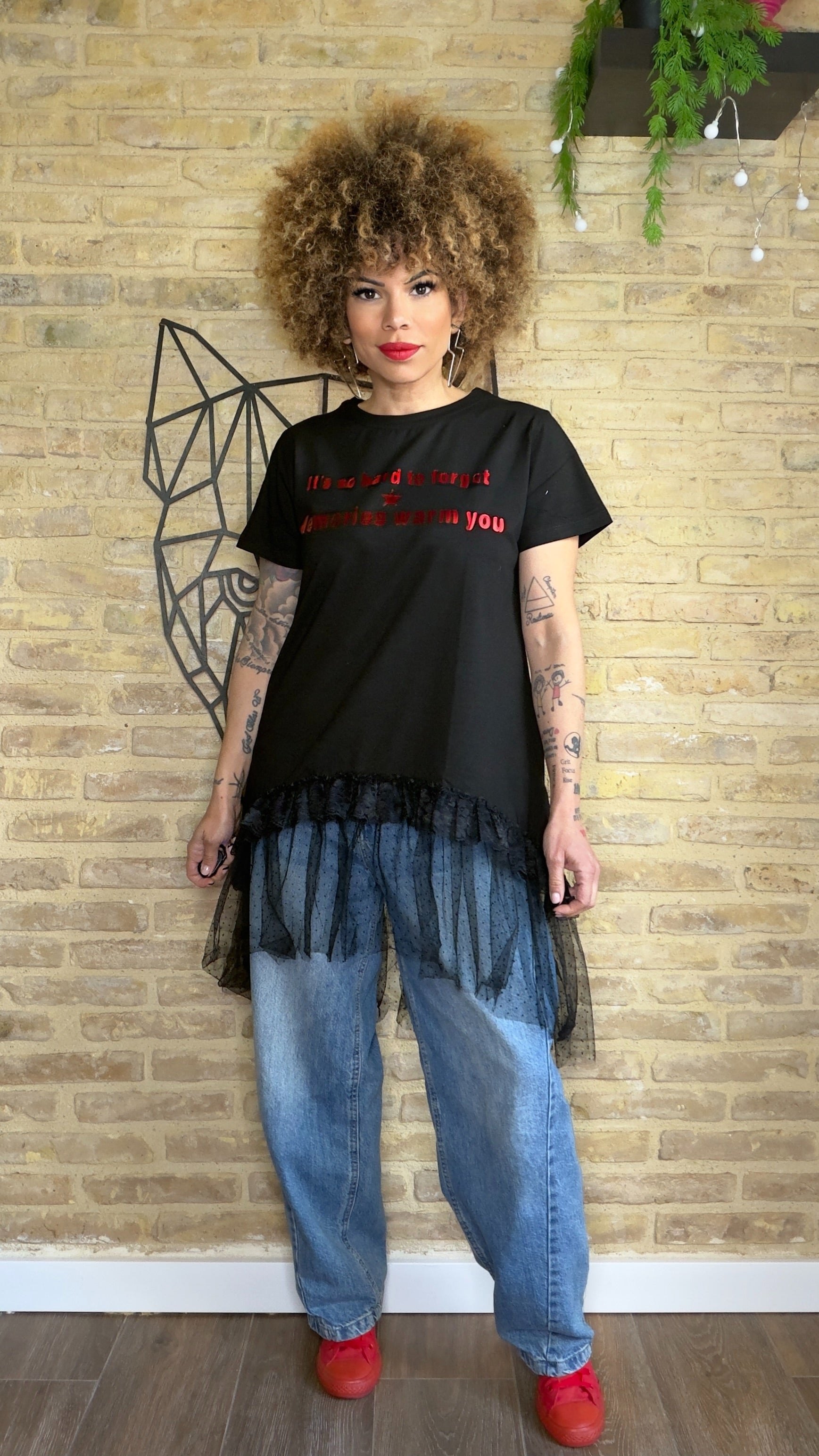 Camiseta Tul Negra