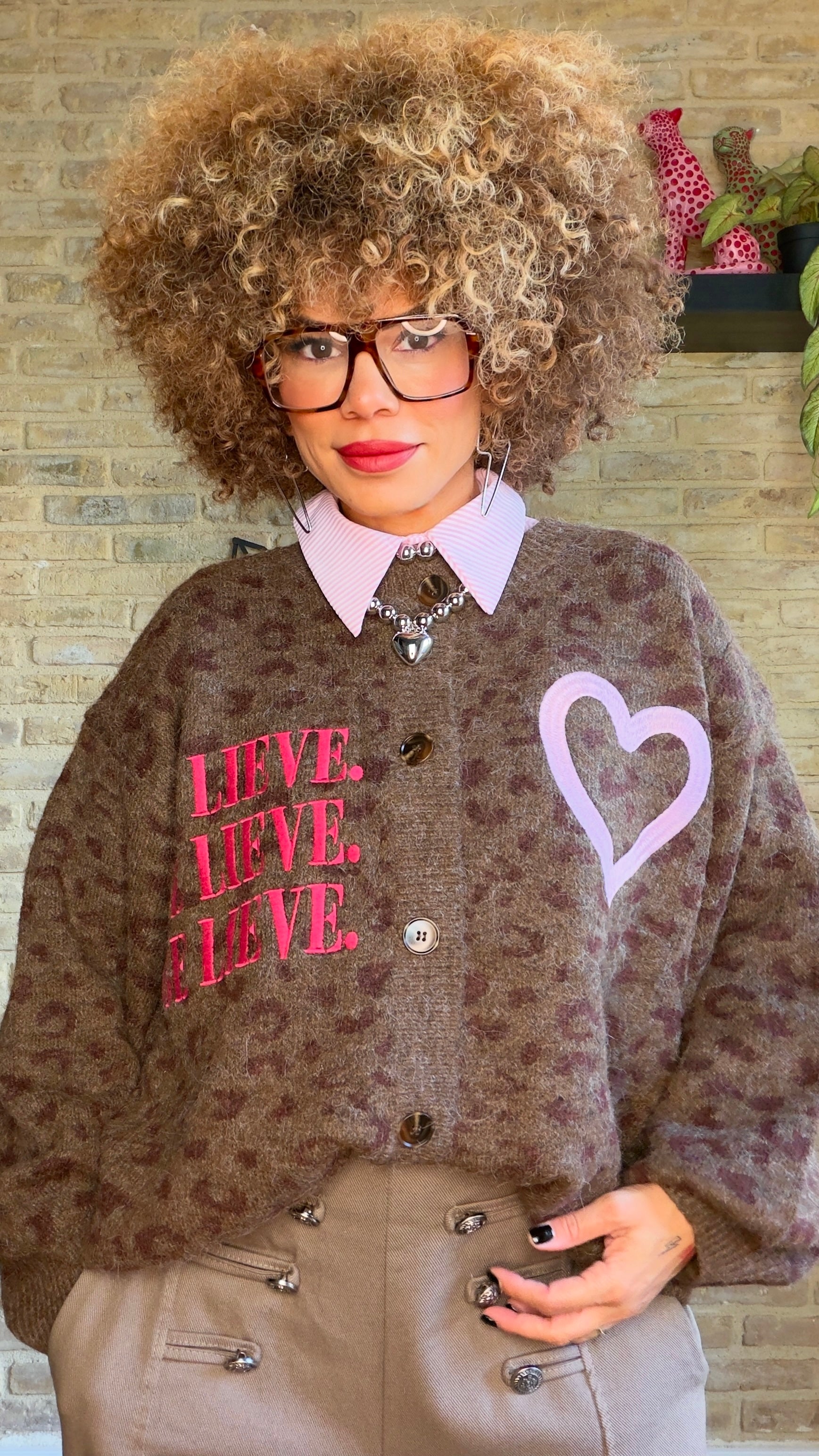 Cardigan Leo Choco