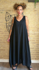 Vestido Largo Tachuelas